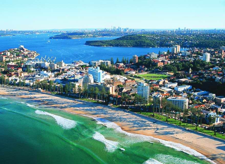 Manly Beach + Sydney City